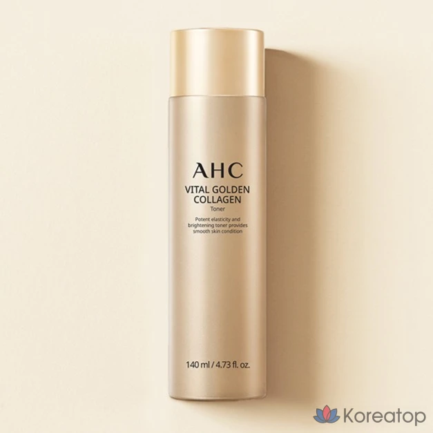 Тонер AHC Premium Vital Golden Collagen Toner, 140 мл, 1 шт.