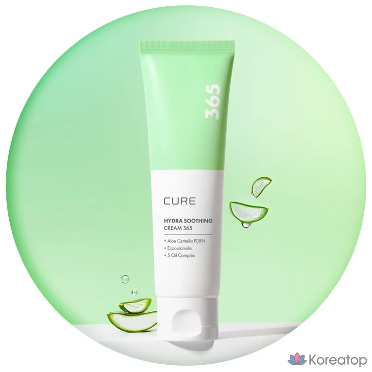 Успокаивающий крем KIM JEONG MOON Aloe Hydra 365 Soothing Cream, 80 мл, 1 шт.