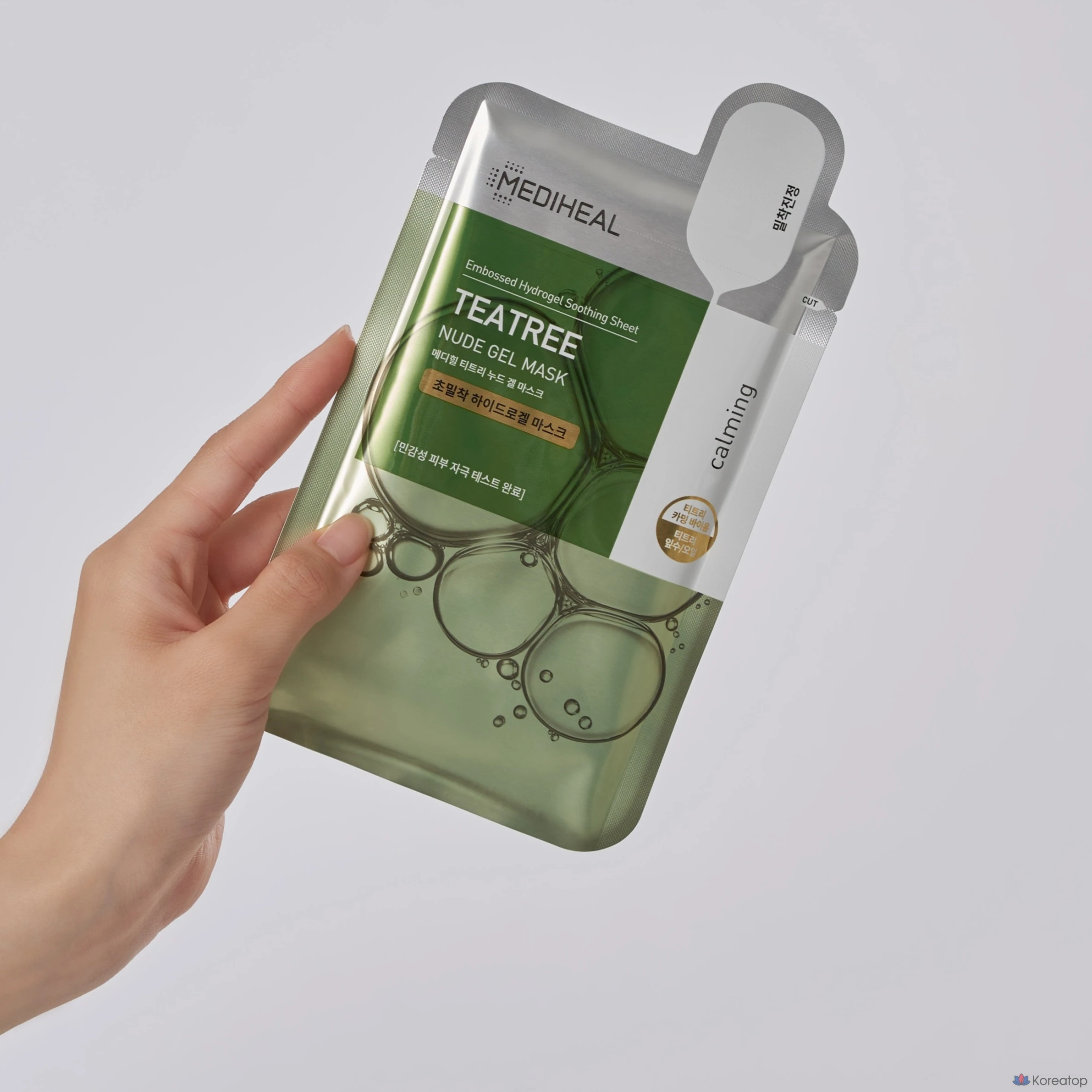 Тканевая маска для лица MEDIHEAL Tea Tree Nude Gel Mask, 20 шт., фото 3