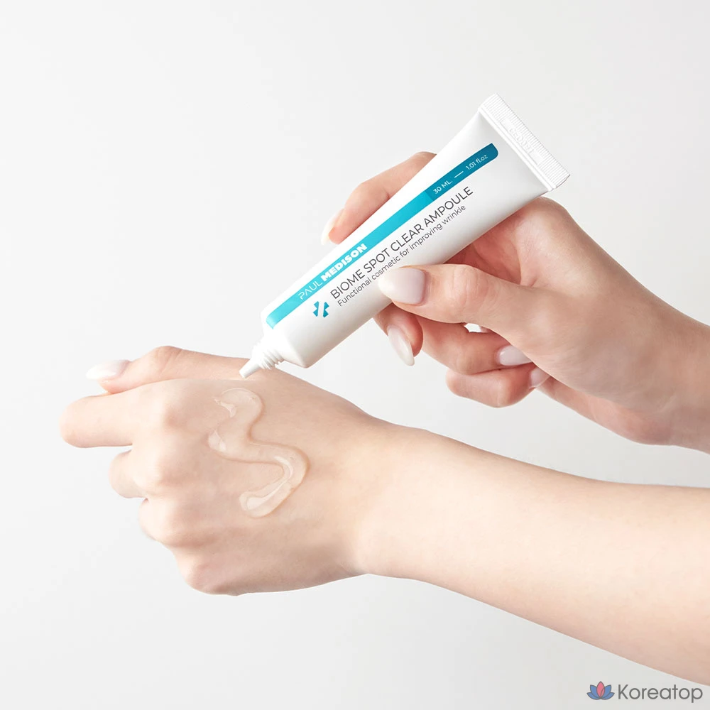 Ампульная сыворотка PAUL MEDISON Biome Clear Soothing Wrinkle Improvement Spot Ampoule, 30 мл, 1 шт.