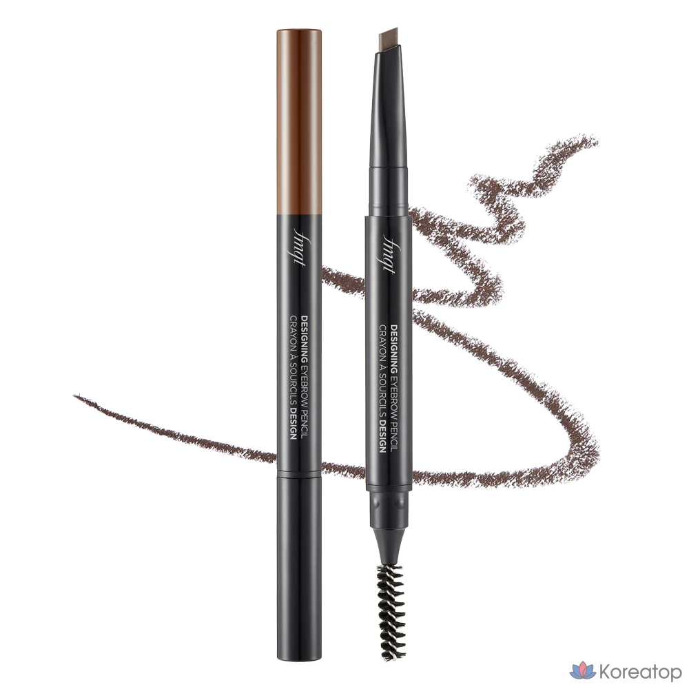 Карандаш для бровей FMGT Designing Eyebrow Auto Pencil, оттенок 03 Brown, 0.3 г, 1 шт.