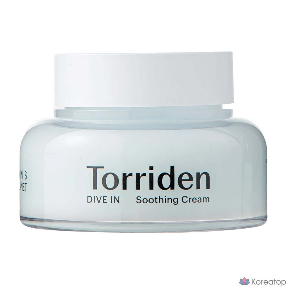 Крем Torriden Dive In Low Molecular Hyaluronic Acid Soothing Cream, 100 мл, 1 шт.