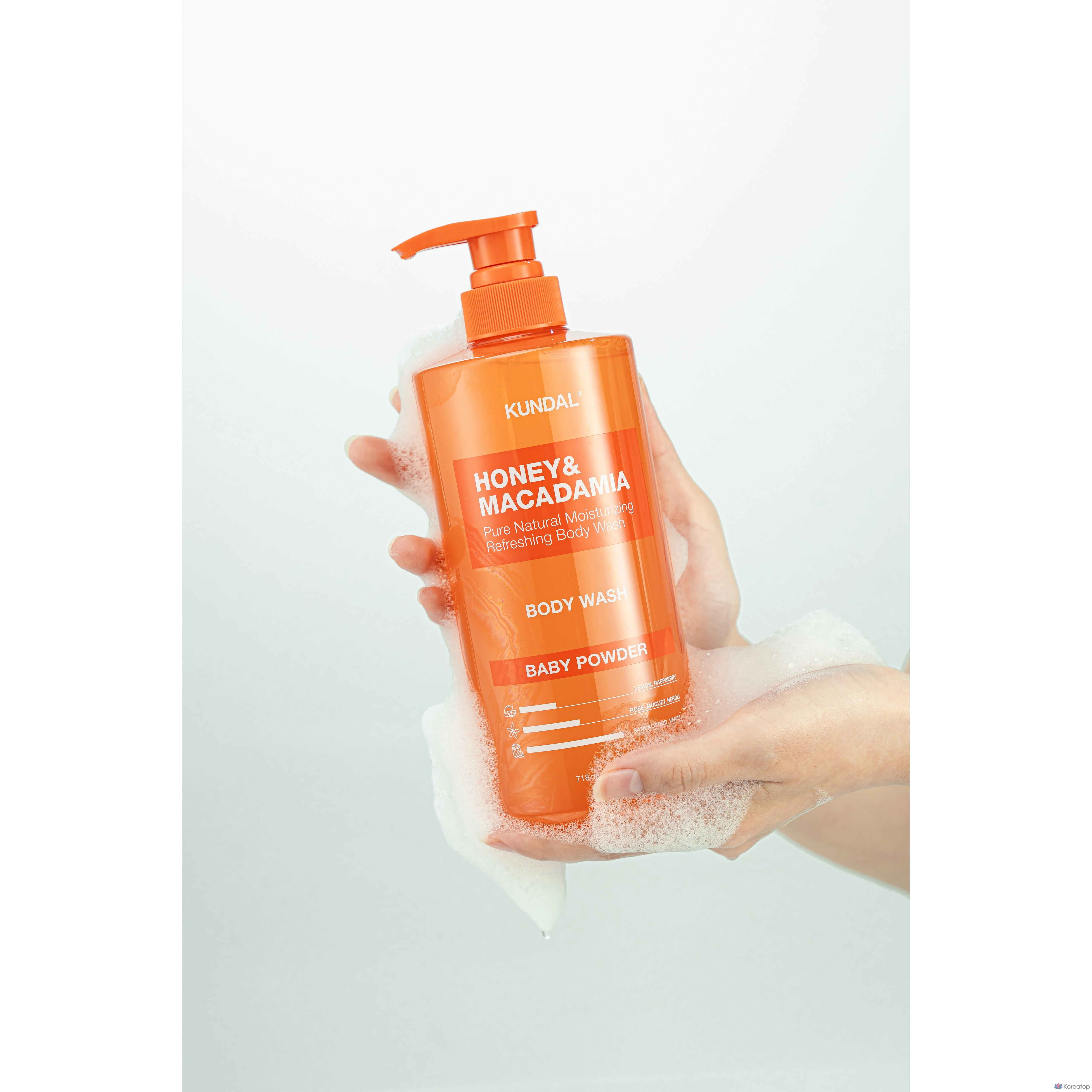 Гель для душа Kundal Pure Body Wash Body Cleanser, аромат Blanc, 500 мл, 1 шт.
