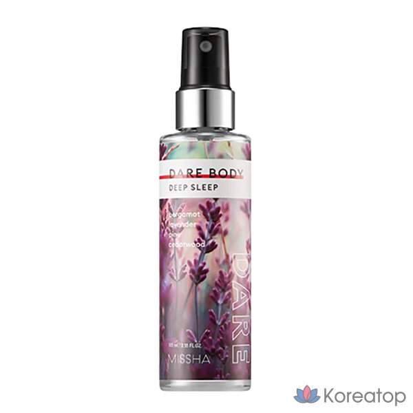 Спрей для тела Missha Dare Body Mist Sleep Inducer, 105 мл, 1 шт.