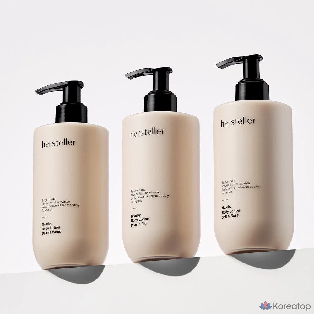 Лосьон для тела Hersteller Nearby Perfume Body Lotion, оттенок Steel a Rose, 300 мл, 1 шт.