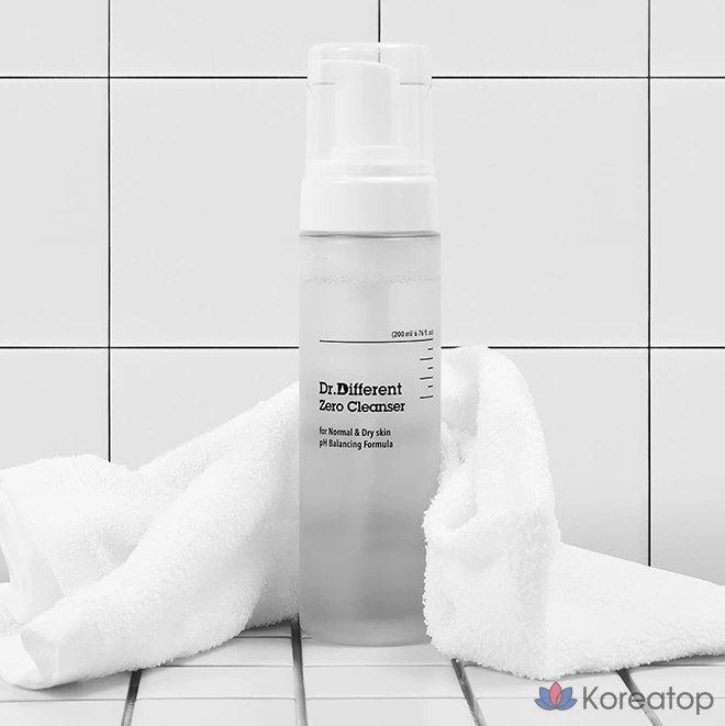 Очищающее средство Dr. Different Zero Cleanser, для нормальной и сухой кожи, 200 мл, 1 шт.