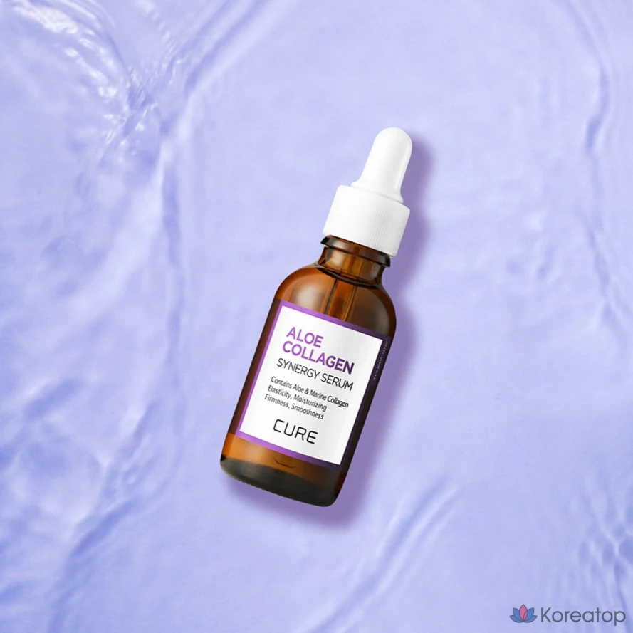 Сыворотка KIM JEONG MOON Aloe Lascence Roe Cure Aloe Collagen Synergy Serum, 30 г, 1 шт.
