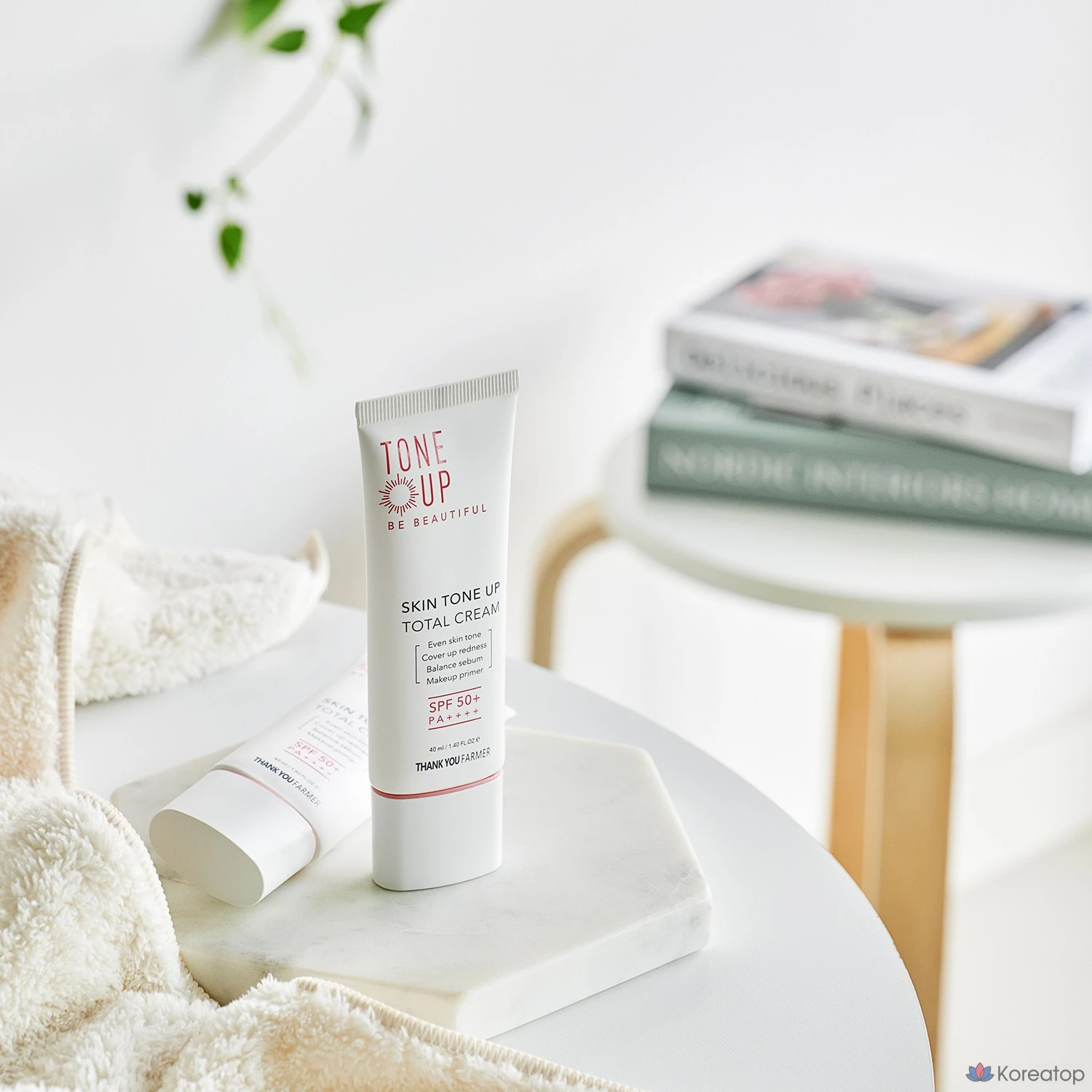 Тонер Thank You Farmer Skin Tone Up Total Cream, 40 мл, 1 шт.
