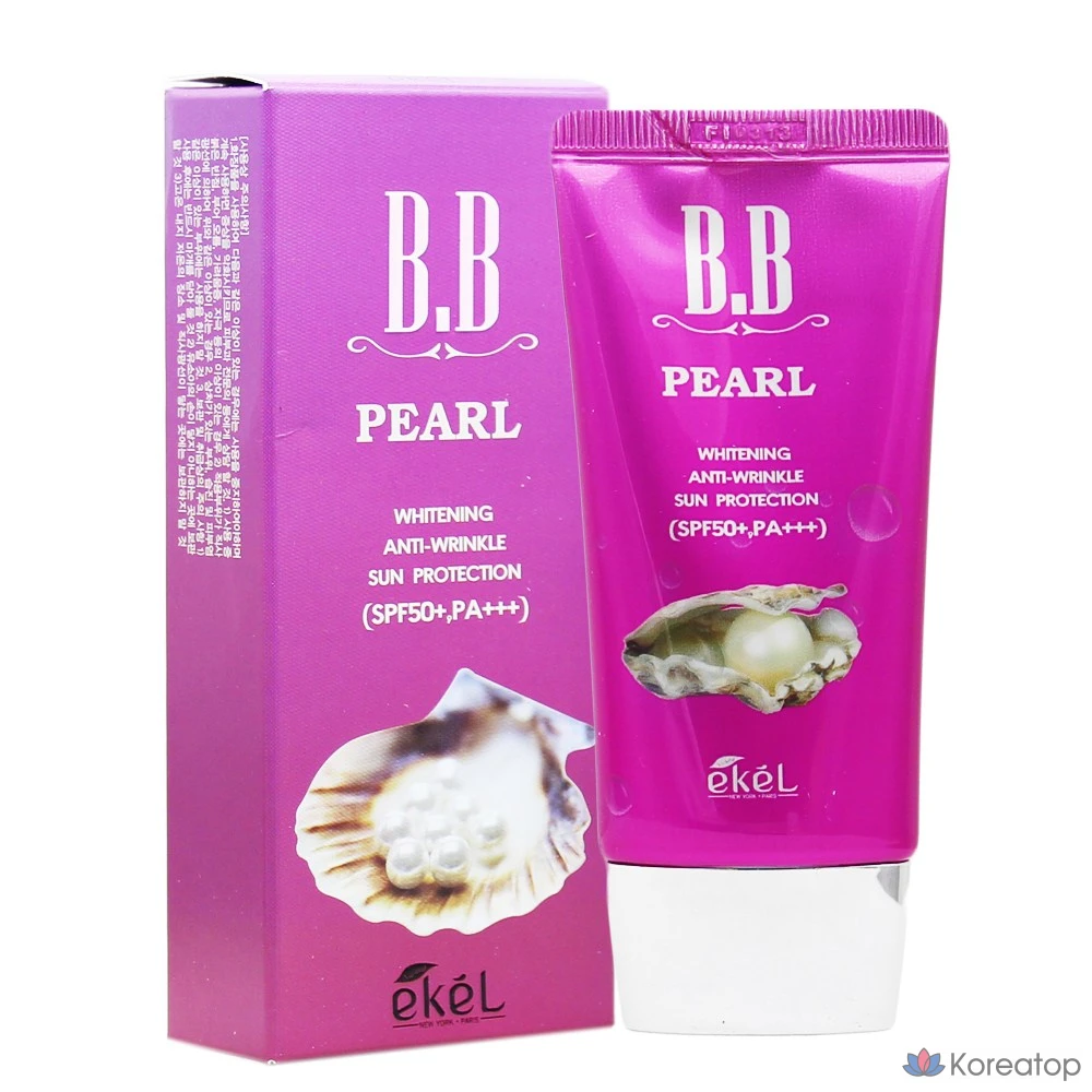 BB-крем Ekel Pearl BB Cream SPF50+ PA+++, 50 мл, 1 шт.