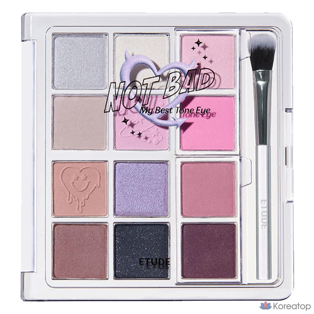 Тени для век Etude House My Best Tone Eye Palette, оттенок Gray Say Yeah, 1 шт.