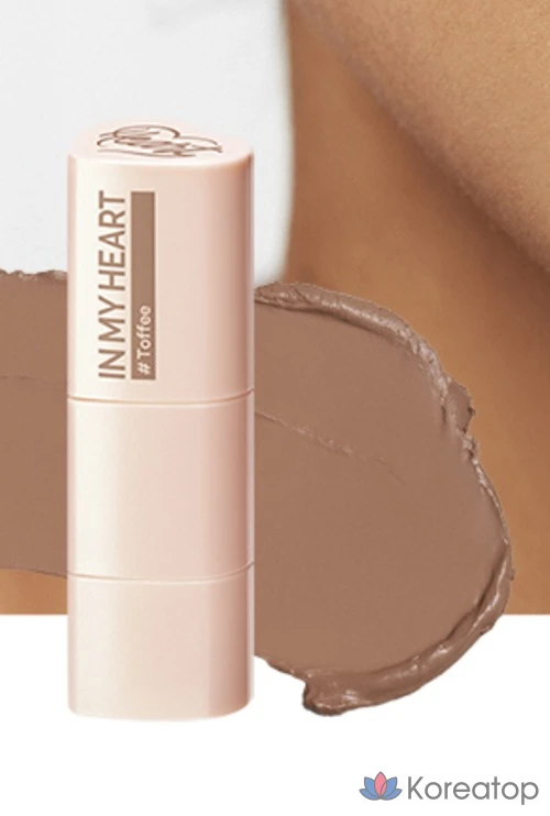 Стик-тональный крем Touch in Sol Pretty Filter In My Heart Stick Foundation, оттенок Toffee, 7 г, 1 шт.