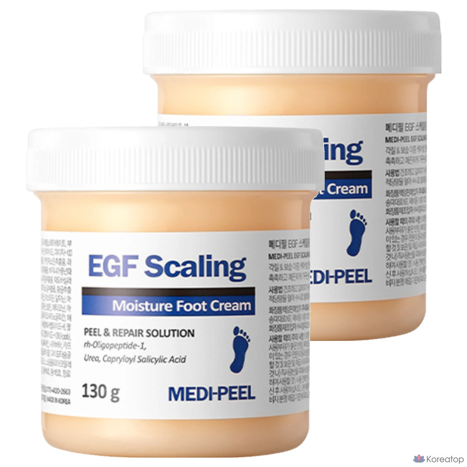 Крем для ног Medi-Peel EGF Scaling Moisture Foot Cream, 130 г, 2 шт.