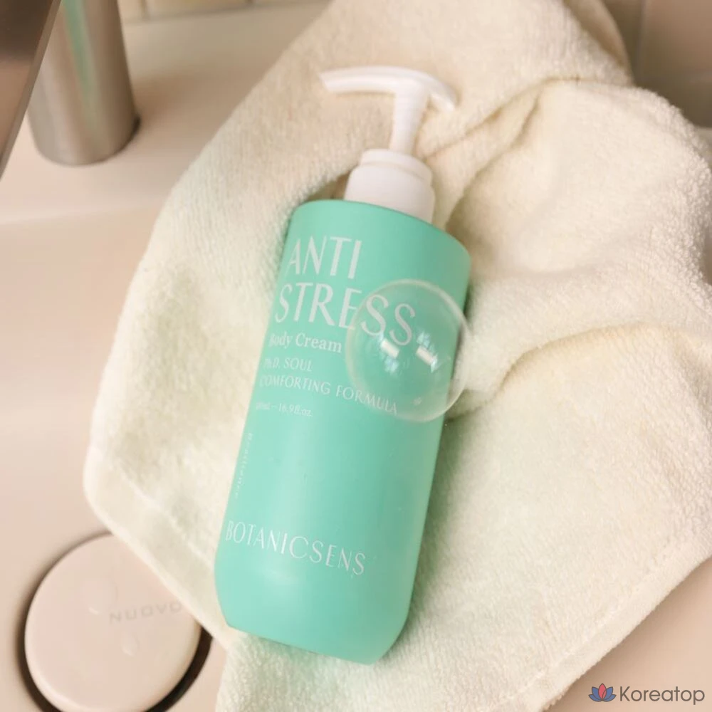 Крем для тела BOTANICSENS Low Irritation High Moisture Floral Anti-Stress Body Cream, 500 мл, 1 шт.