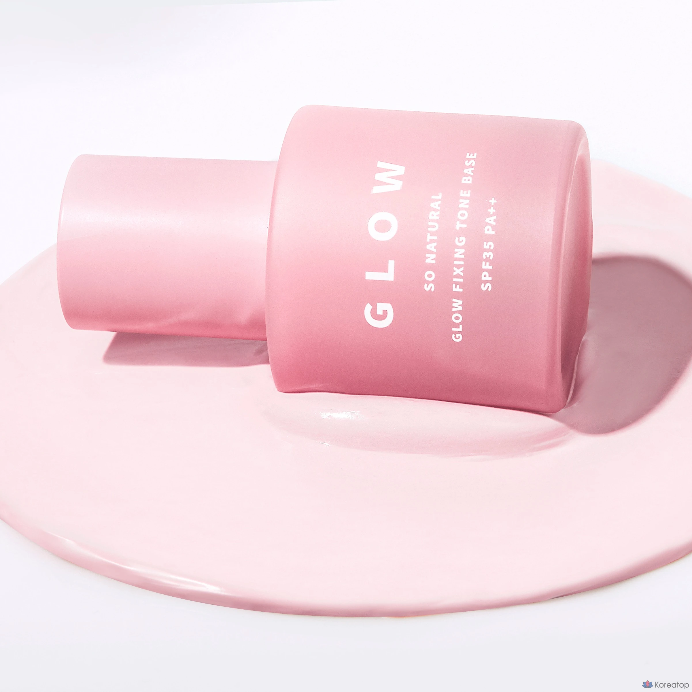 Мейкап база So Natural Glow Fixing Tone Makeup Base, оттенок Pink Ivory, 30 мл, 1 шт.