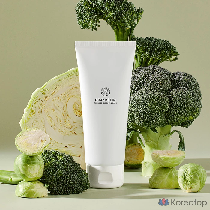 Спальная маска для лица Graymelin Cabbage Sleeping Pack, 150 мл, 1 шт.
