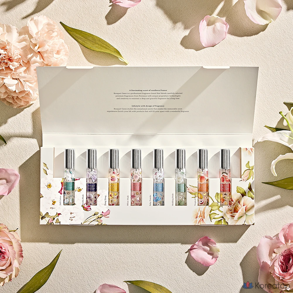 Набор для ухода Bouquet Garni Perfume Discovery Body Mist 8-piece Set, 120 мл, 8 шт.