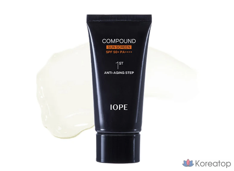 Солнцезащитный крем IOPE Men Compound Sun Screen SPF50+ PA++++, 50 мл, 1 шт.