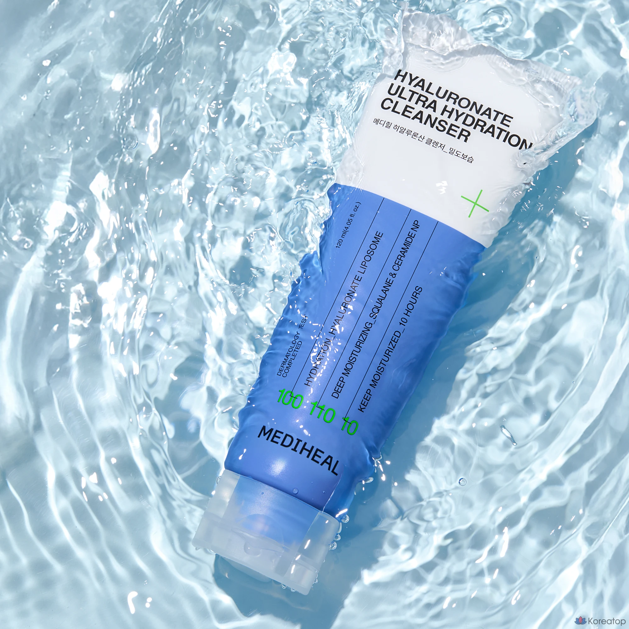 Очищающая пенка MEDIHEAL Hyaluronic Acid Moisture Cleansing Foam, 120 мл, 1 шт.