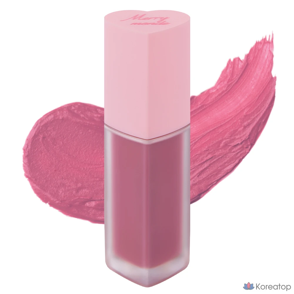 Тинт для губ Heartpercent Merrymond Cherry Heart Mega Tint, оттенок 10 Rosy Cherry, 1 шт.