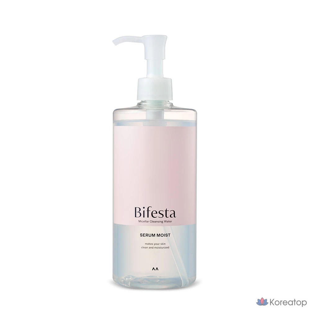 Гидрофильное масло Bifesta Micellar Cleansing Water Serum Moist, 400 мл, 1 шт.