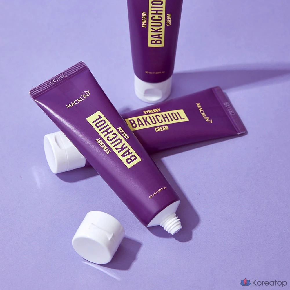 Крем Macklin Bakuchiol Wrinkle Moisture Care Synergy Cream, 50 мл, 1 шт.