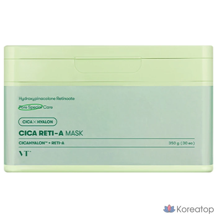 Тканевая маска для лица VT Cosmetics Cica Reti-A Mask, 30 шт.