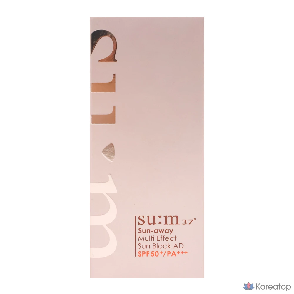 Солнцезащитный крем SU:M37 Sun Away Multi Effect Sunblock AD, 50 мл, 1 шт.