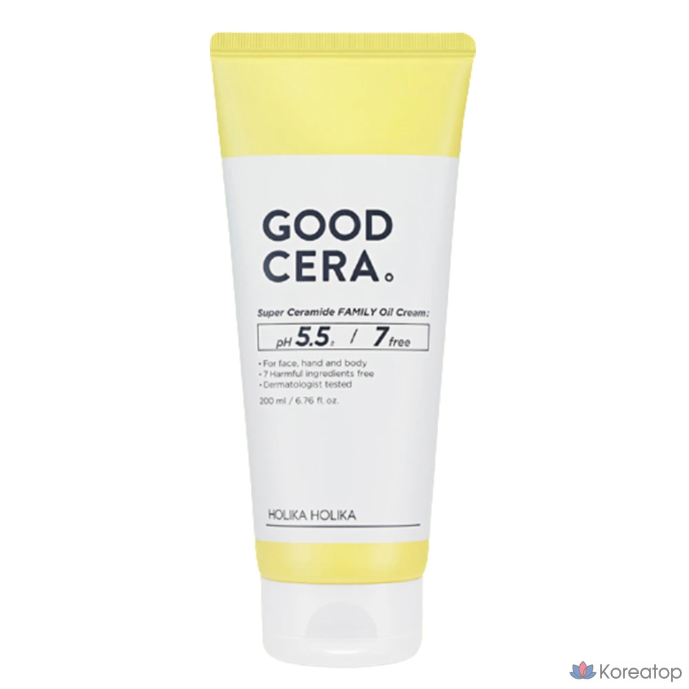 Крем для лица Holika Holika Good Cera Super Ceramide Family Oil Cream, 200 мл, 1 шт.