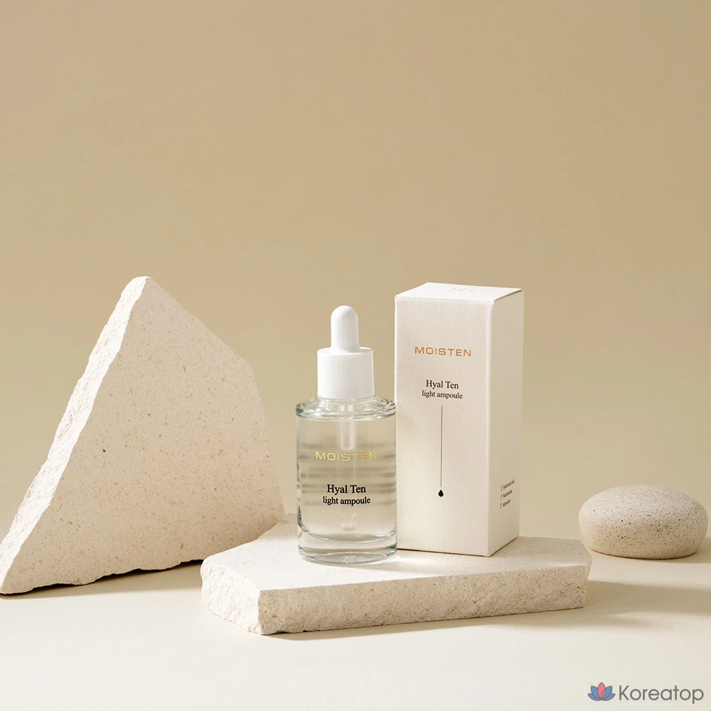 Ампульная сыворотка 9wishes Moistten Low Molecular Hyaluronic Acid Hyalten Light Ampoule, 50 мл, 1 шт.