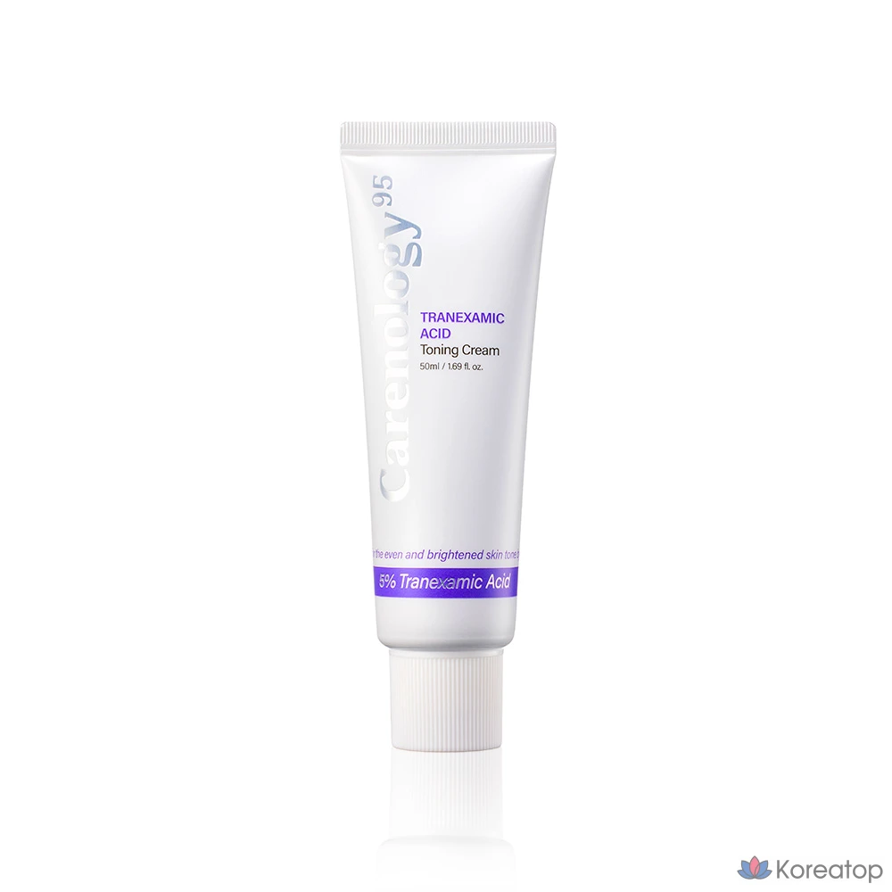 Тонер Carenology Tranexamic Acid 5% Toning Cream, 50 мл, 1 шт.