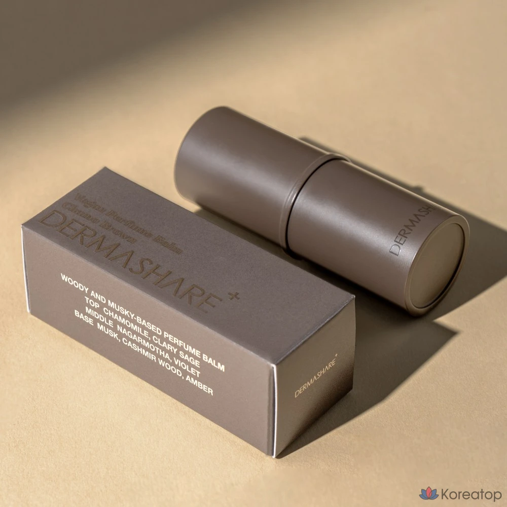 Бальзам-стик Dermashare Perfume Balm Multistick, оттенок Camo Brown, 7 г, 1 шт.