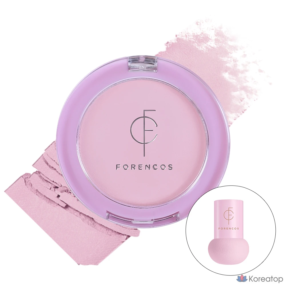 Блушер Forencos Pure Blusher, оттенок 08 Fog, 5 г, 1 шт.