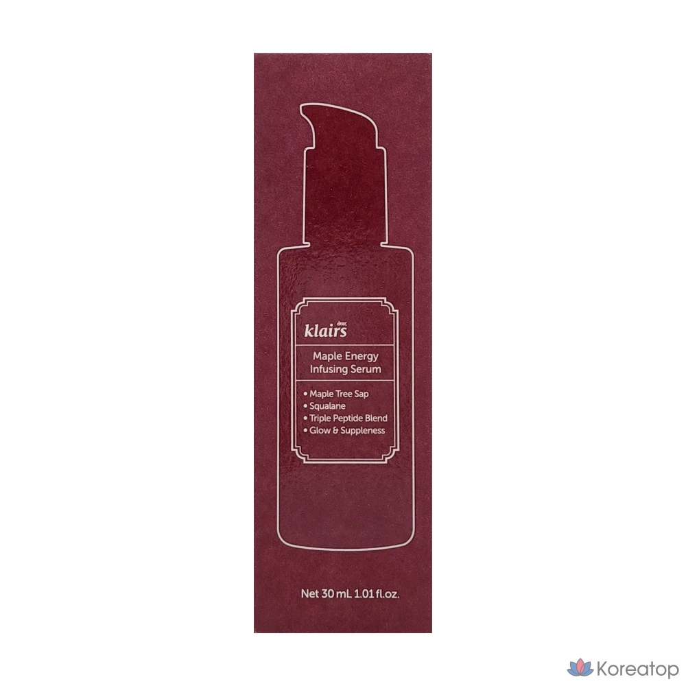 Сыворотка Dear, Klairs Maple Energy Infusing Serum, 30 мл, 1 шт.
