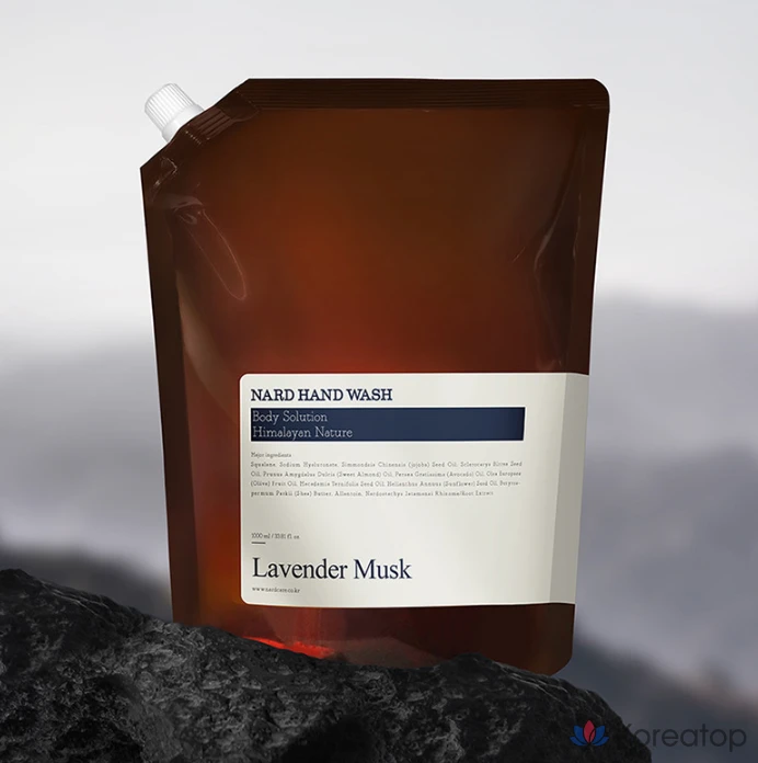 Жидкое мыло для рук Nade Hand Wash Refill Lavender Musk, 1 л, 1 шт.