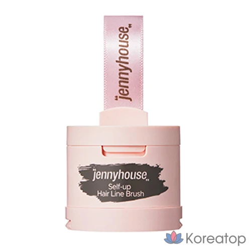 Браш для волос JennyHouse Self-Up Hairline Brush, оттенок Natural Brown, 4 г, 1 шт.