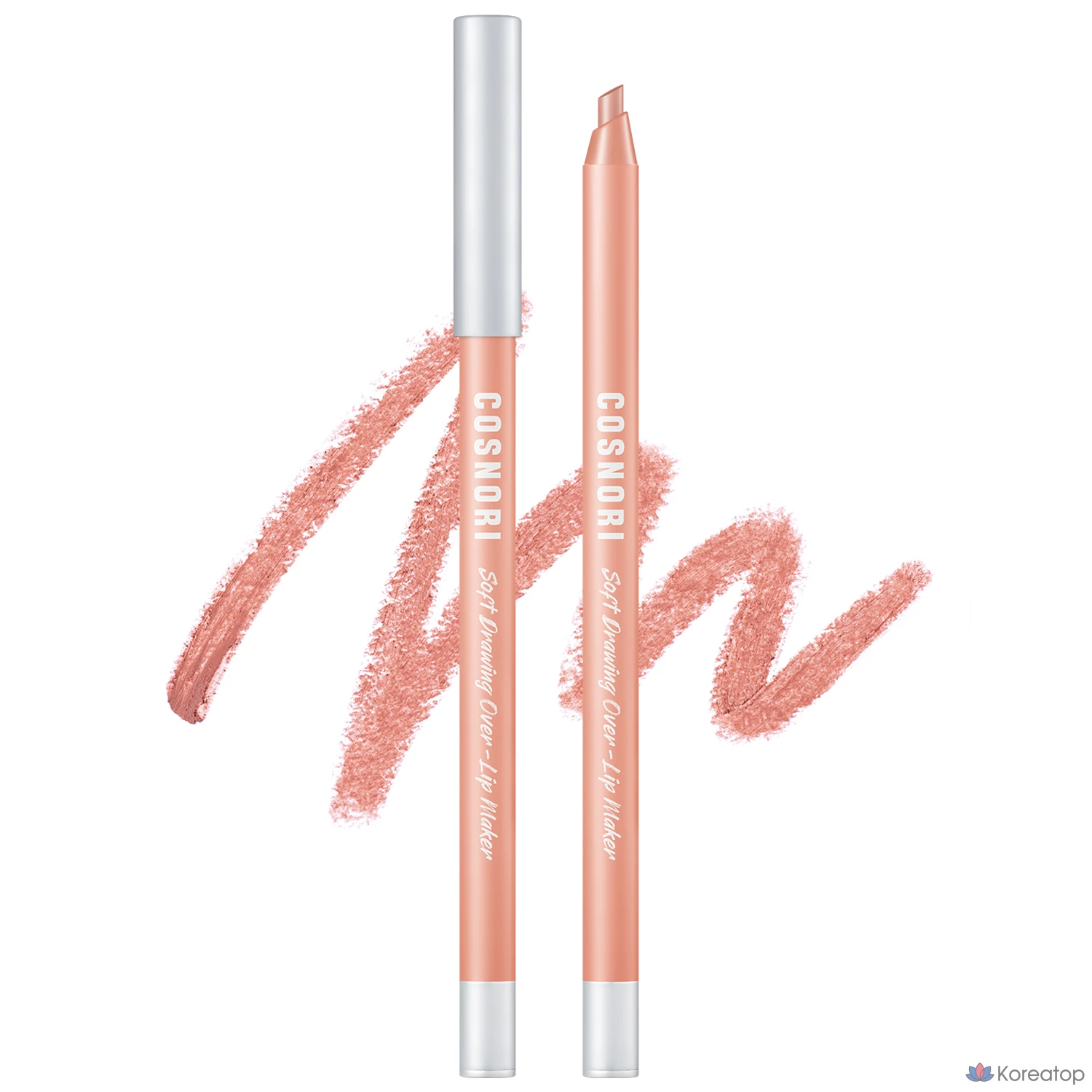 Карандаш для губ Cosnori Soft Drawing Overlip Maker, оттенок 04 Rosy Brown, 0.4 г, 1 шт.