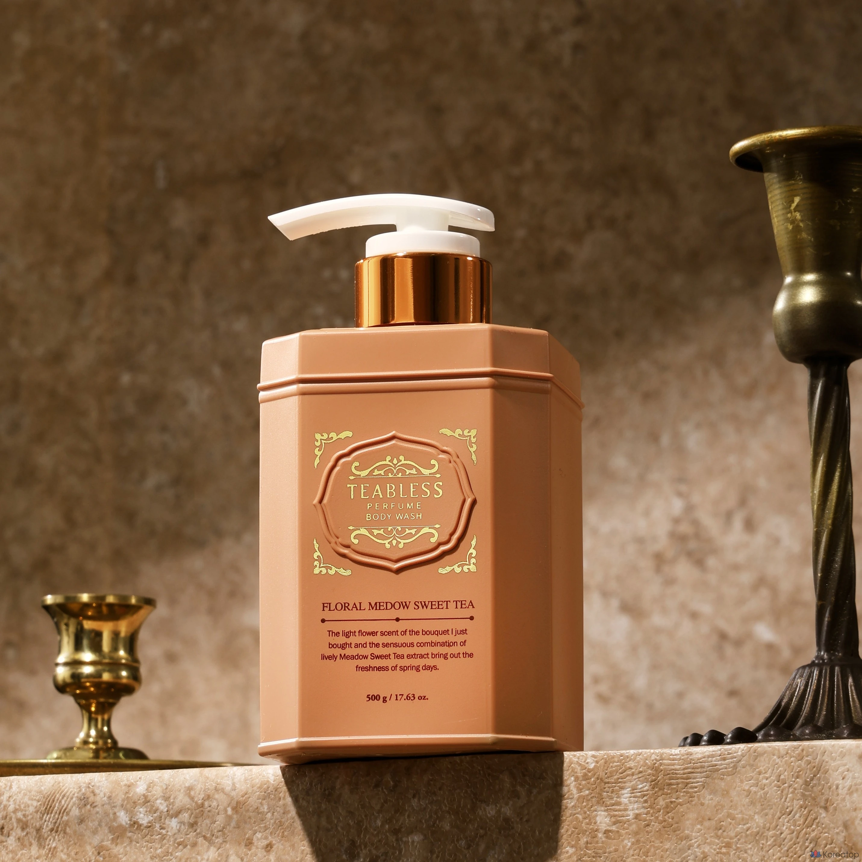 Гель для душа TEABLESS Perfume Body Wash Sweet Tea Floral, 500 г, 1 шт.