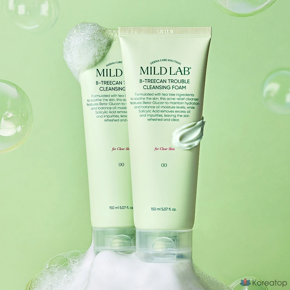 Очищающая пенка Mild Lab Betatrican Trouble Cleansing Foam, 150 мл, 1 шт.