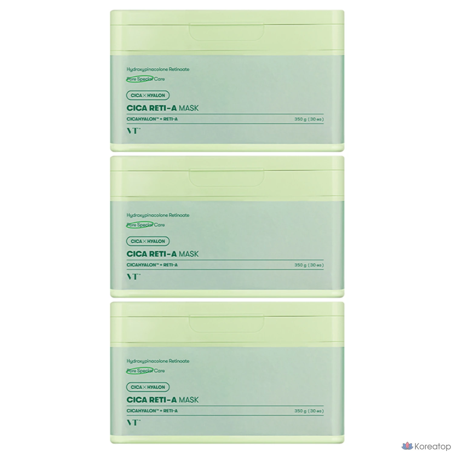 Тканевая маска для лица VT Cosmetics Cica Reti-A Mask, 30 шт.