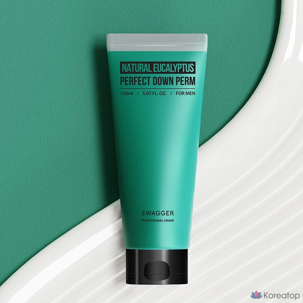 Набор для укладки DASHU Swagger For Men Perfect Self Down Perm Set, 150 мл, 1 шт.
