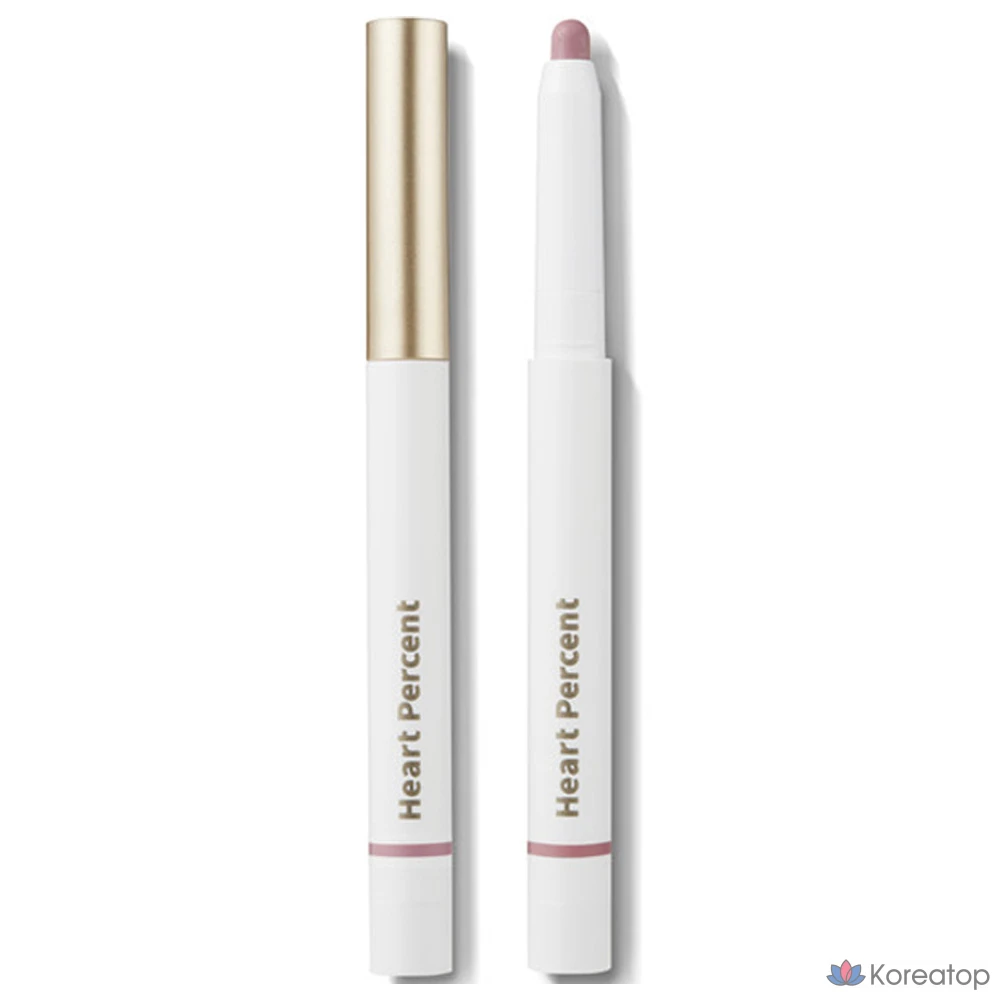 Карандаш для губ Heart Percent Vegan Beauty Dot On Mood Lip Pencil, оттенок 08 Cloudy Mauve, 0.8 г, 1 шт.