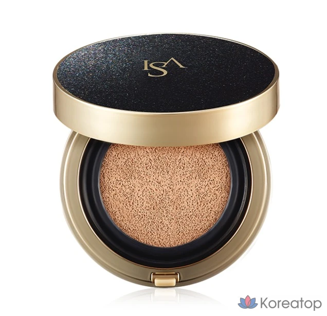 Кушон Isa Knox Age Focus Phyto-Retinol Extreme Cover Cushion Set (Cushion + Refill), оттенок 23, 15 г, 1 шт.