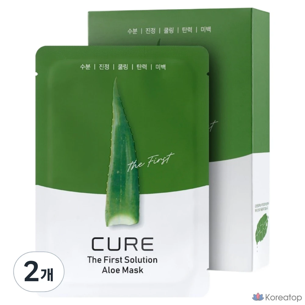 Тканевая маска для лица KIM JEONG MOON Aloe Cure The First Solution Mask, 20 шт.