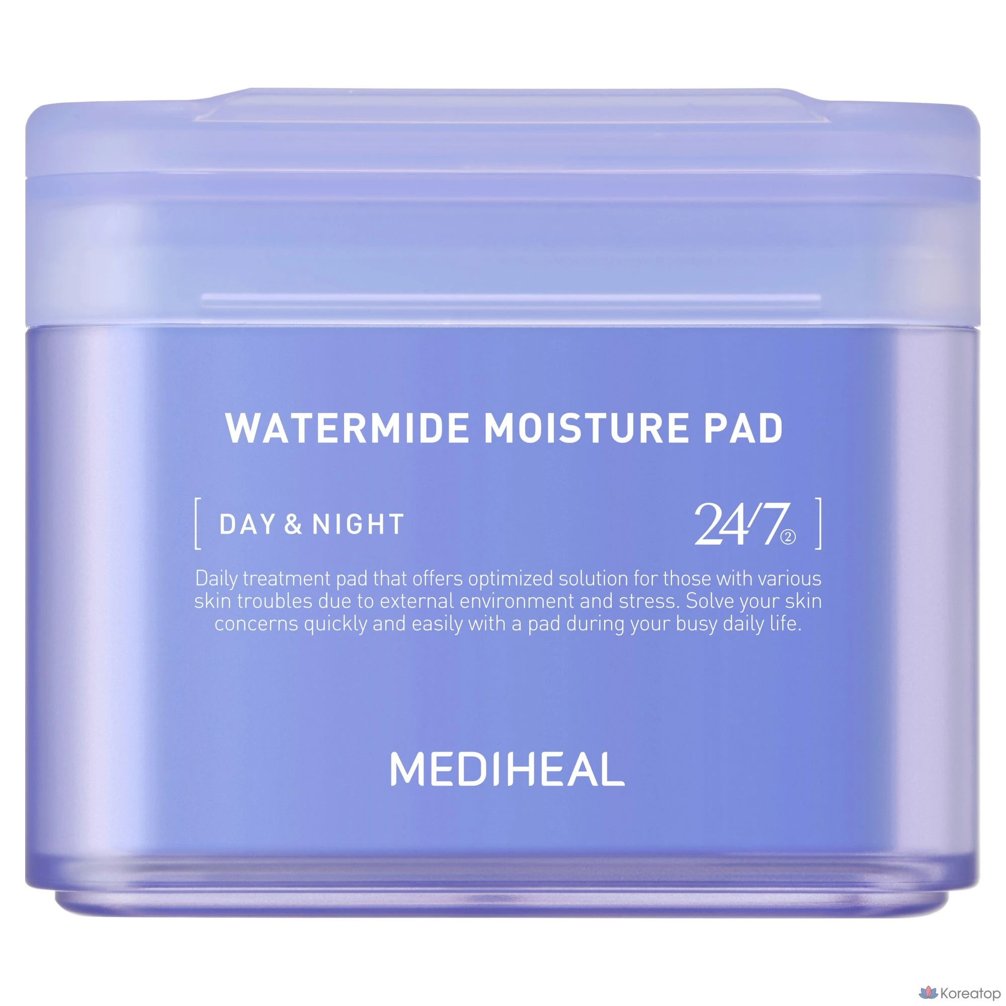 Пэды для лица MEDIHEAL Watermide Moisture Boosting Pad, 150 мл, 100 шт.