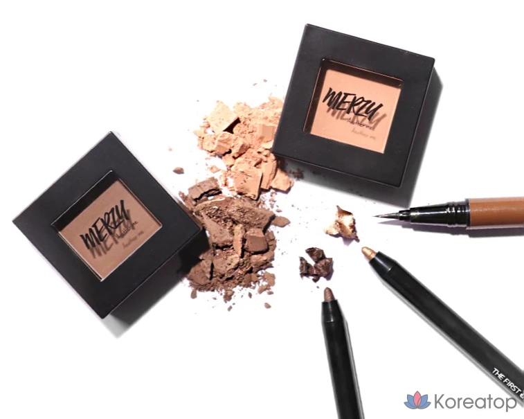 Тени для век MERZY The First Eyeshadow, оттенок E1 Sophie Beige, 1 шт., фото 9