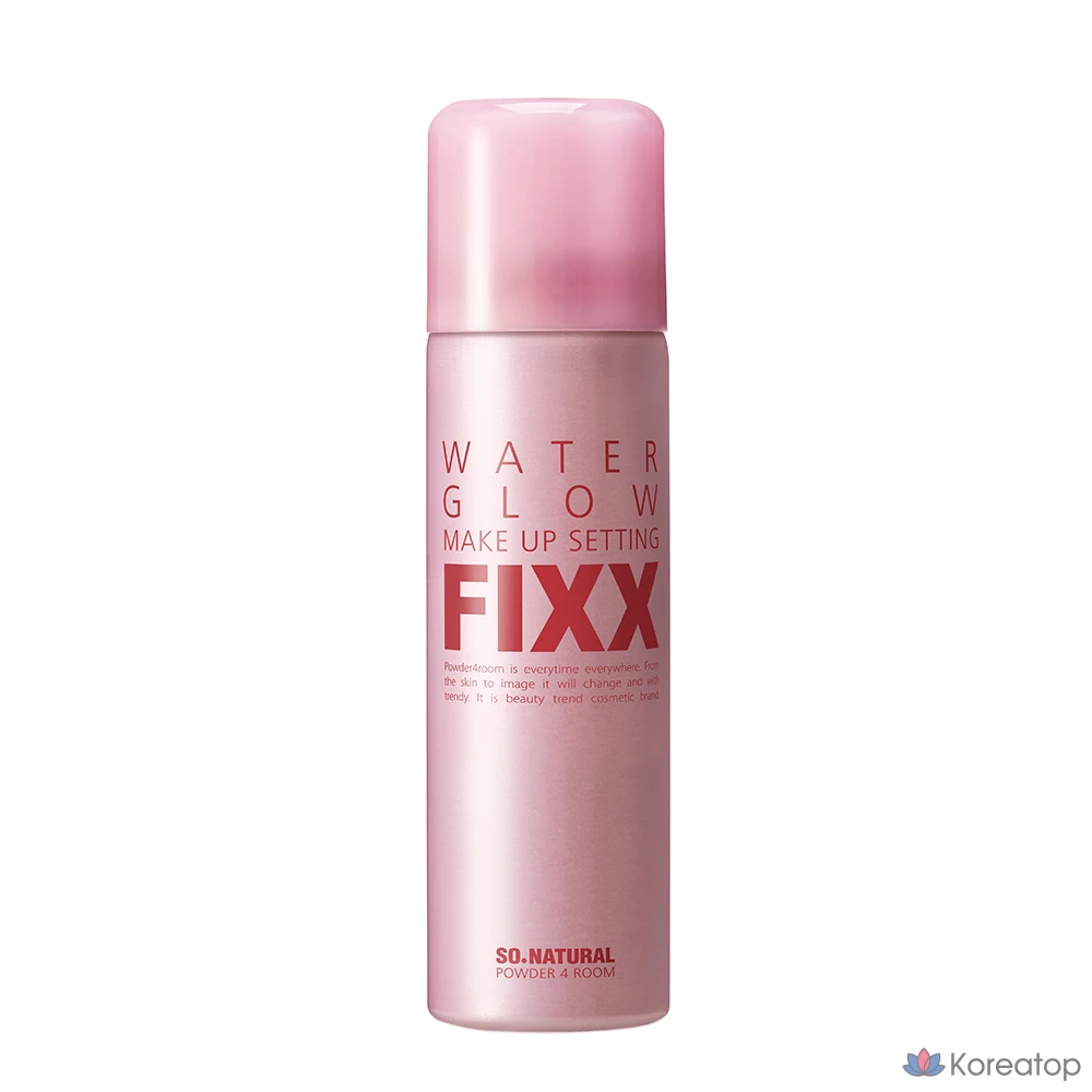 Спрей-фиксатор макияжа So Natural Water Glow Makeup Setting Fixer, 75 мл, 1 шт.