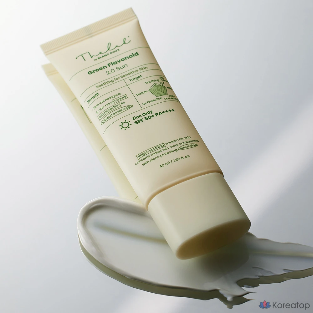 Солнцезащитный крем THE LAB by blanc doux Green Flavonoid 2.0 Sun SPF 50+ PA++++, 40 мл, 1 шт.