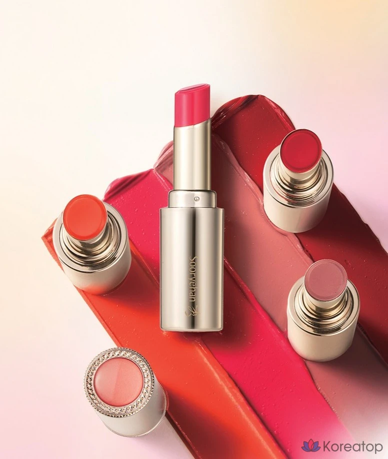 Помада для губ Sooryehan Yeon Silk Lip Rouge, оттенок Red Orange, 3.5 г, 1 шт., фото 4