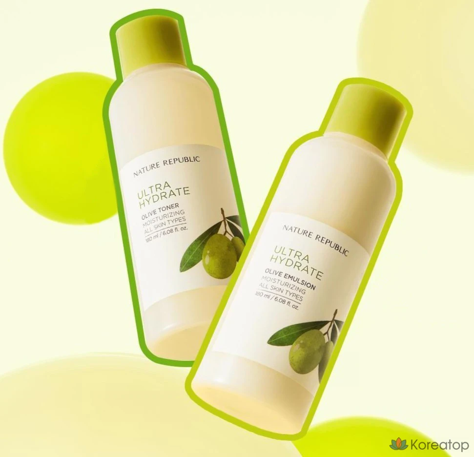 Эмульсия Nature Republic So Moisture Olive Emulsion, 180 мл, 1 шт.