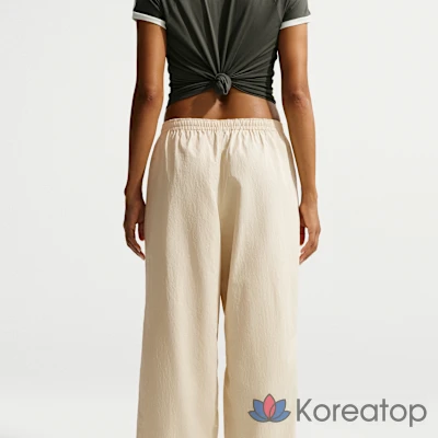 Брюки женские Nike Crunch Nylon Wide-Leg Pants, фото 3